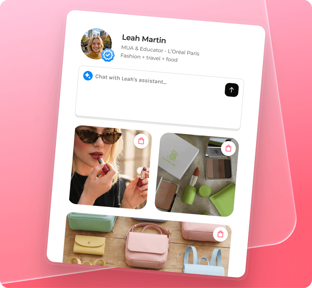 AI Creator Storefront UI